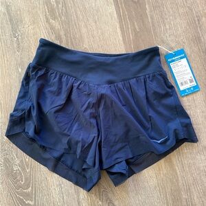 Hoka Women's Deep Blue Athletic Shorts